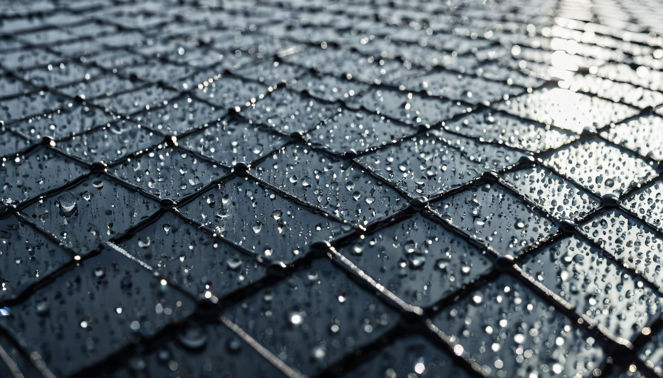 Close-up of high-efficiency monocrystalline solar panels installed with precision engineering on a Pittsburgh home